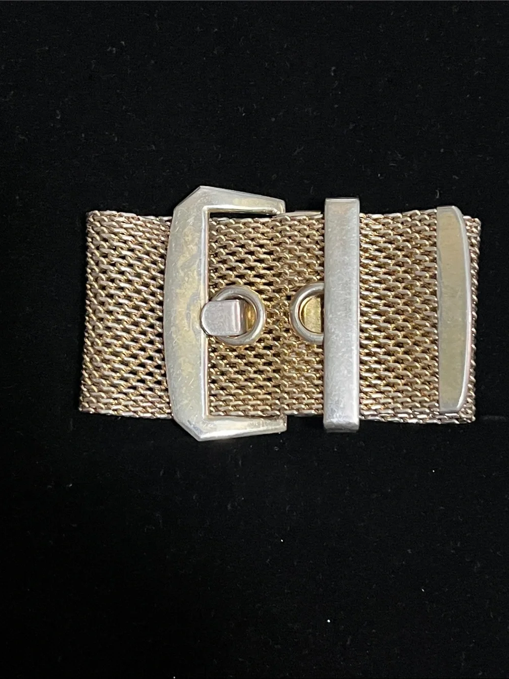 Mesh Belt Buckle Bracelet